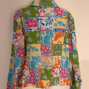 Colorful Hawaiian button up